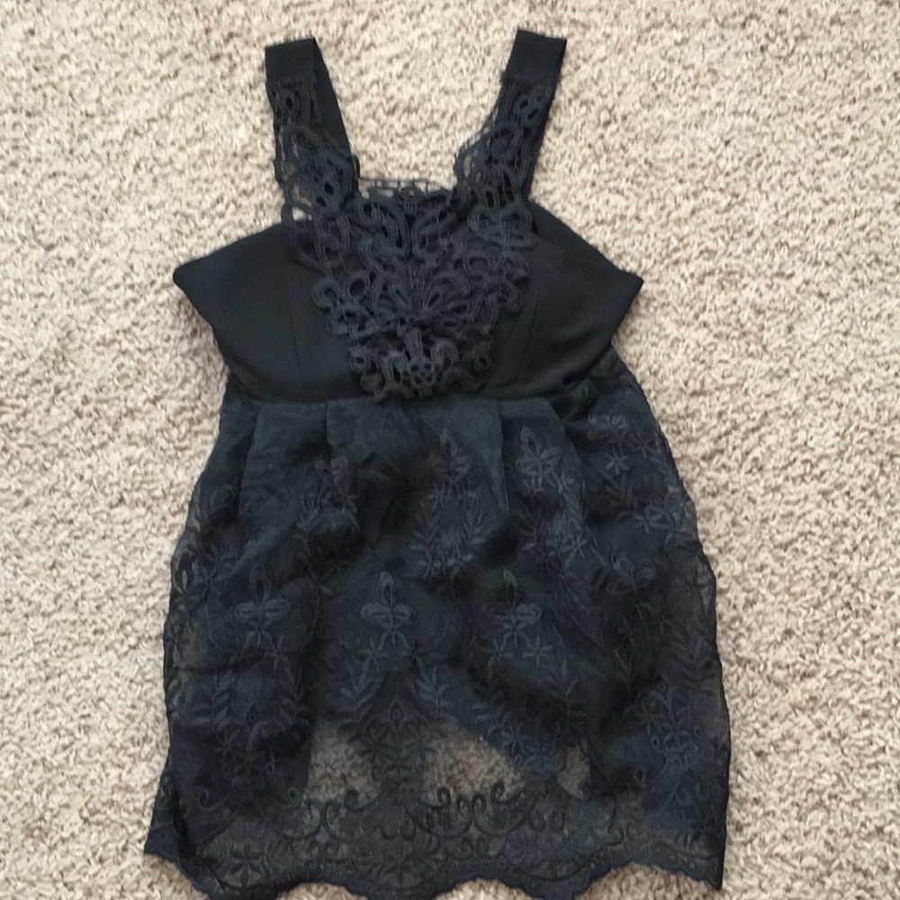 Lace padded built in bra top